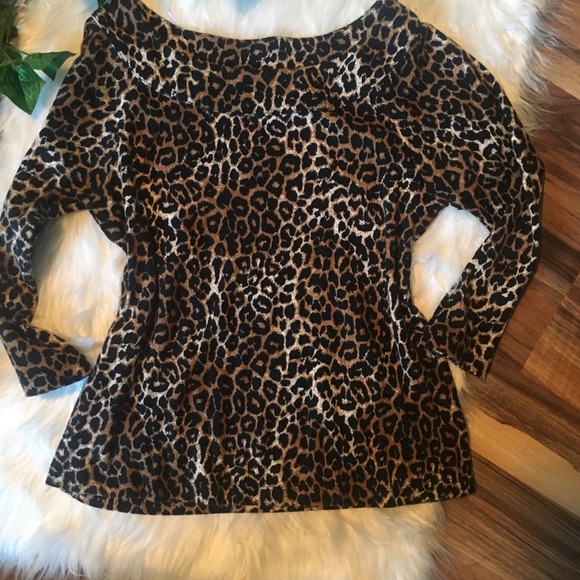 Animal Print Top Rafaela Petite Medium - Picture 4 of 6